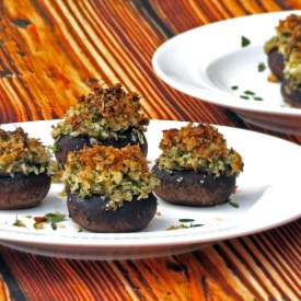 Parmesan Stuffed Mushrooms