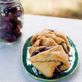 Cherry Chocolate Croissants