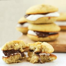 Banana S’mores Cookies