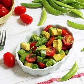 Avocado Snap Pea Salad