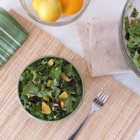 10-Minute Citrus Kale Salad