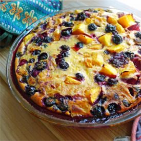 Mixed Fruit Flaugnarde