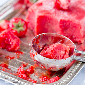 Strawberry Sorbet