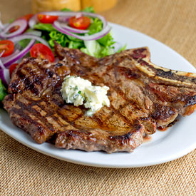 Steak with Herb Butter