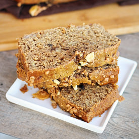 Coffee Toffee Banana Bread