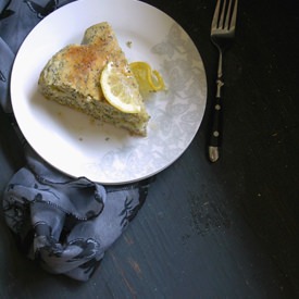 Lemon, Olive Oil, Poppy Seed Cake