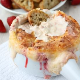 Smoked Gouda Strawberry Cheese Dip