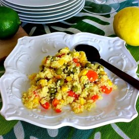 Vegetable Coucous with Citrus