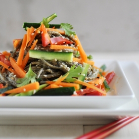 Peanut Soba Noodle Salad