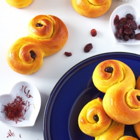 Lusserkatter Swedish Saffron Buns