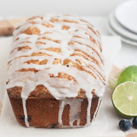 Blueberry Cream Cheese Pound Cake