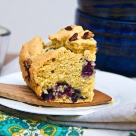 Blueberry Pecan Cornbread