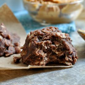 No Bake Peanut Butter Cookies