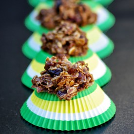 No Bake Muesli Cookie Drops