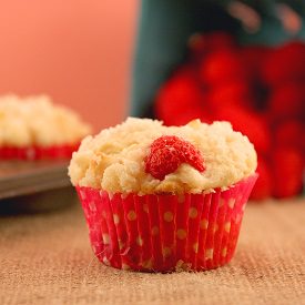 White Chocolate Raspberry Muffins