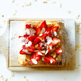 Strawberry Creme Patissiere Tart