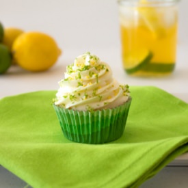 Lemon Lime Soda Cupcakes