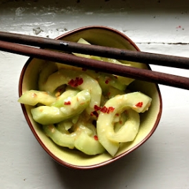 Miso and Sesame Cucumber Salad