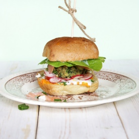 Barley&Spinach Burgers