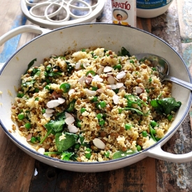 Cheat Curried Rice & Lentil Pilaf