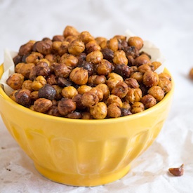 Chili Lime Roasted Chickpeas