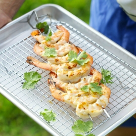 Cilantro Lime Grilled Shrimp