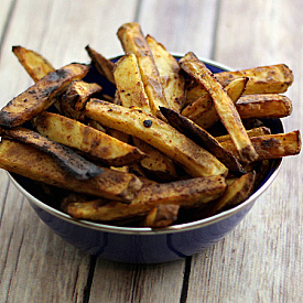 Salt-Free Smoked Paprika Oven Fries