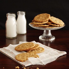 Crunchy Oat and Coconut Cookies