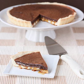 Chocolate and Caramel Tart