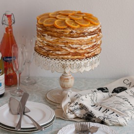 Crepe Suzette Crepe Cake