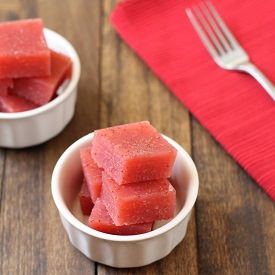 Strawberry Tulsi Gelatin Bites