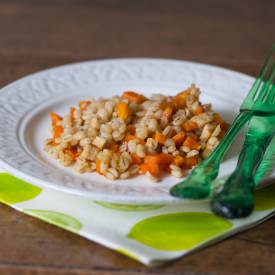 Barley with Carrots and Tofu