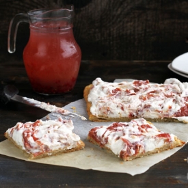 Rhubarb Ginger Tart