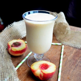 Skinny Peaches & Cream Milkshake