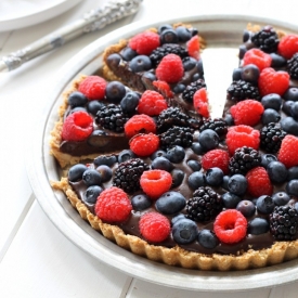 Chocolate Berry Tart