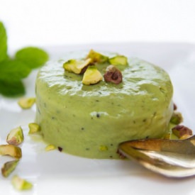 Mint Avocado Ice Cream (Kulfi)