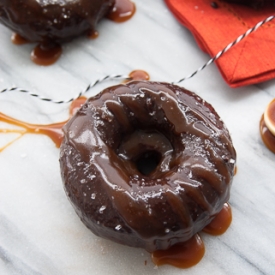 Salted Caramel Donuts