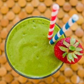 Papaya Sunrise Green Smoothie