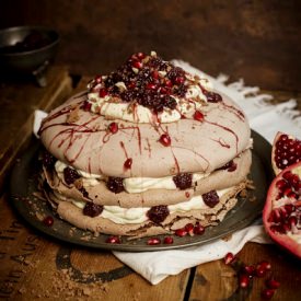 Chocolate Pavlova