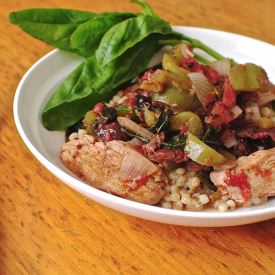 Mediterranean Chicken and Couscous