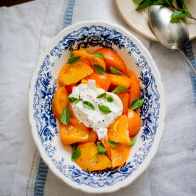 Tomato Salad with Burrata Cheese