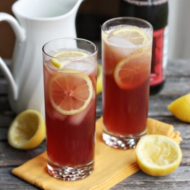 Sparkling Pomegranate Lemonade