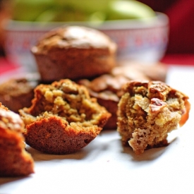 Apple and Almond Muffins