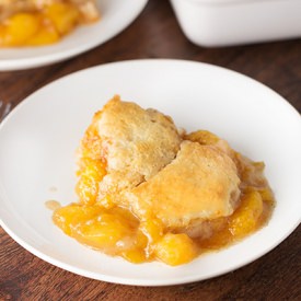 Fresh Peach Cobbler