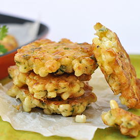 Sweet Summer Corn Fritters