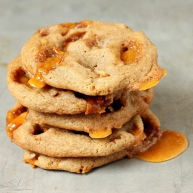 Cashew Brittle Cookies