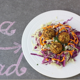 YuccaQuinoa Fritters/Saffron Aioli