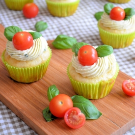 Caprese Cupcakes