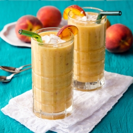 Grilled Peach Lassi