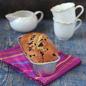 Whole Wheat Blueberry Bread